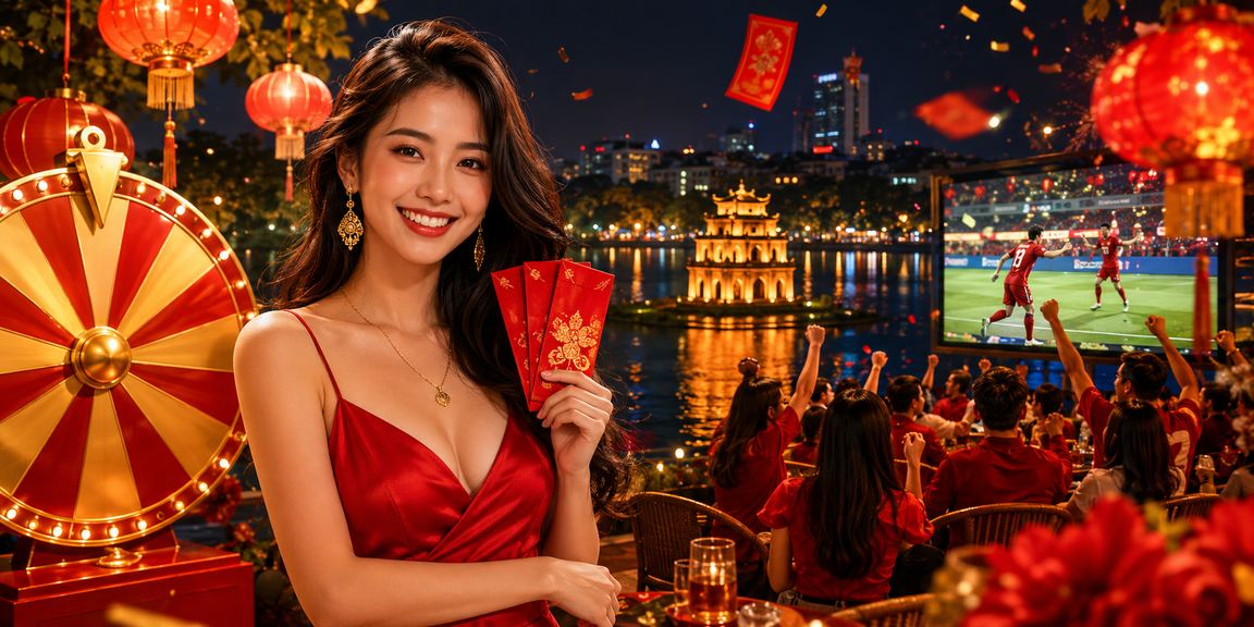 Lễ hội bốc thăm may mắn tại Hà Nội với không khí rực rỡ đèn lồng và phần thưởng hấp dẫn